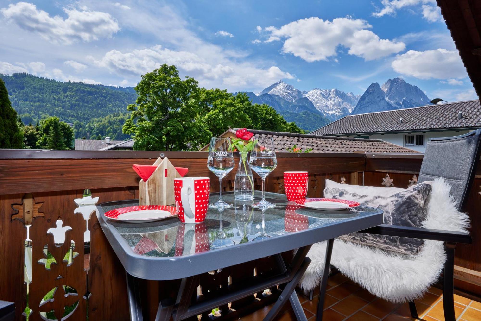 Ferienwohnungen Alpspitzecho Garmisch-Partenkirchen járás Kültér fotó