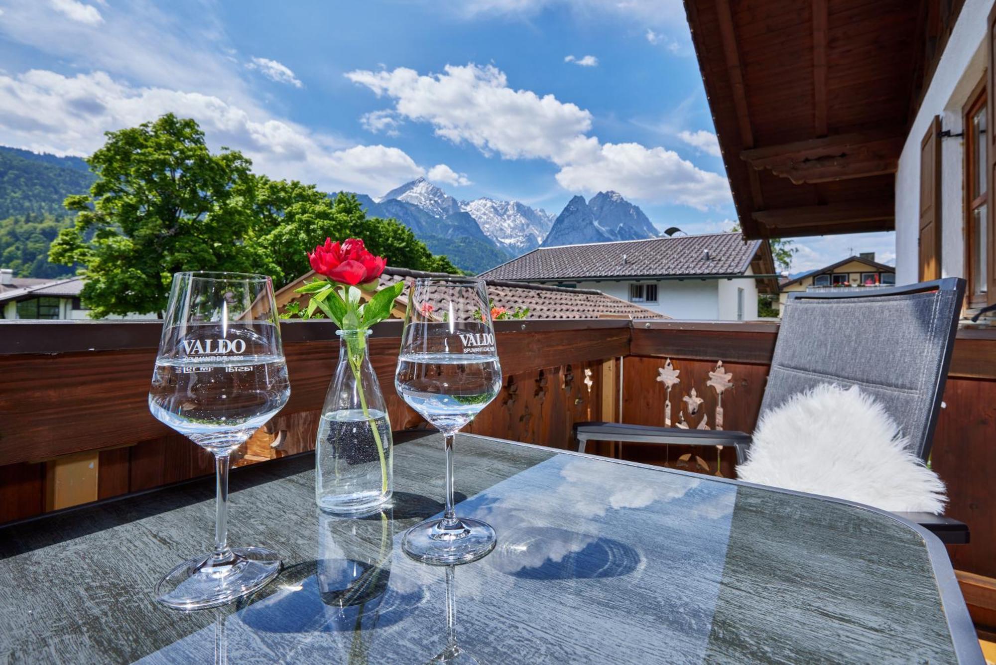Ferienwohnungen Alpspitzecho Garmisch-Partenkirchen járás Kültér fotó